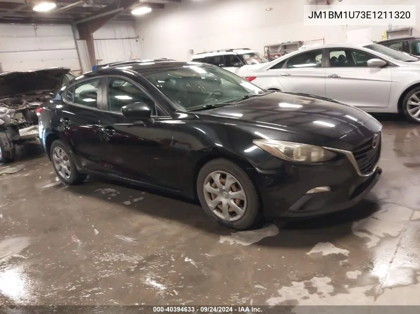 JM1BM1U73E1211320 2014 Mazda Mazda3 I Sport