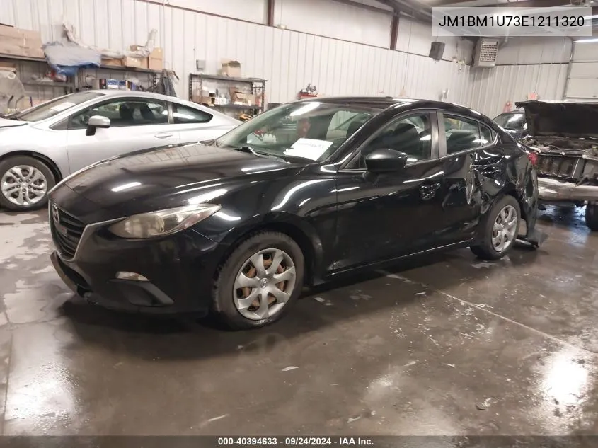 2014 Mazda Mazda3 I Sport VIN: JM1BM1U73E1211320 Lot: 40394633