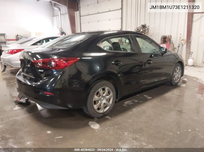 2014 Mazda Mazda3 I Sport VIN: JM1BM1U73E1211320 Lot: 40394633