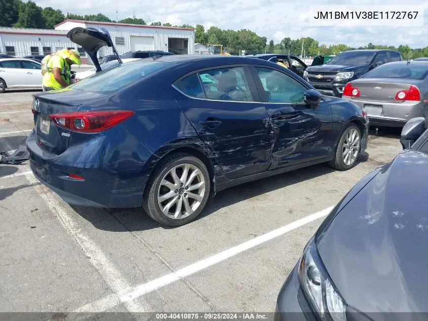 2014 Mazda Mazda3 S Touring VIN: JM1BM1V38E1172767 Lot: 40410875