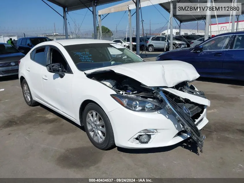 2014 Mazda Mazda3 I Touring VIN: 3MZBM1V78EM112880 Lot: 40434537