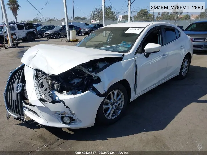 2014 Mazda Mazda3 I Touring VIN: 3MZBM1V78EM112880 Lot: 40434537