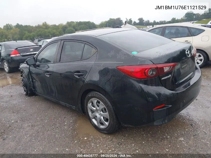 2014 Mazda Mazda3 I Sport VIN: JM1BM1U76E1121529 Lot: 40435777