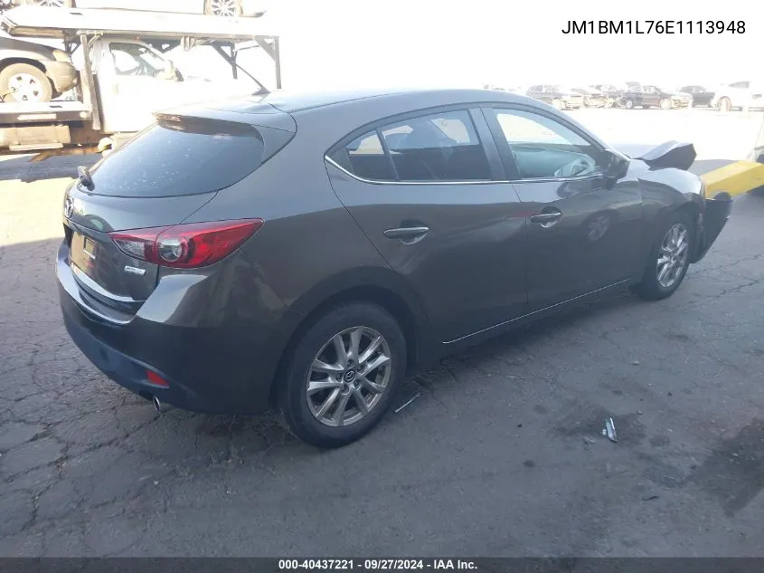 2014 Mazda Mazda3 I Touring VIN: JM1BM1L76E1113948 Lot: 40437221