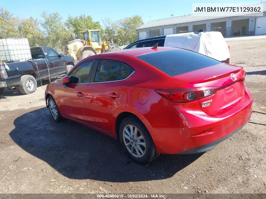 2014 Mazda Mazda3 I Grand Touring VIN: JM1BM1W77E1129362 Lot: 40460210