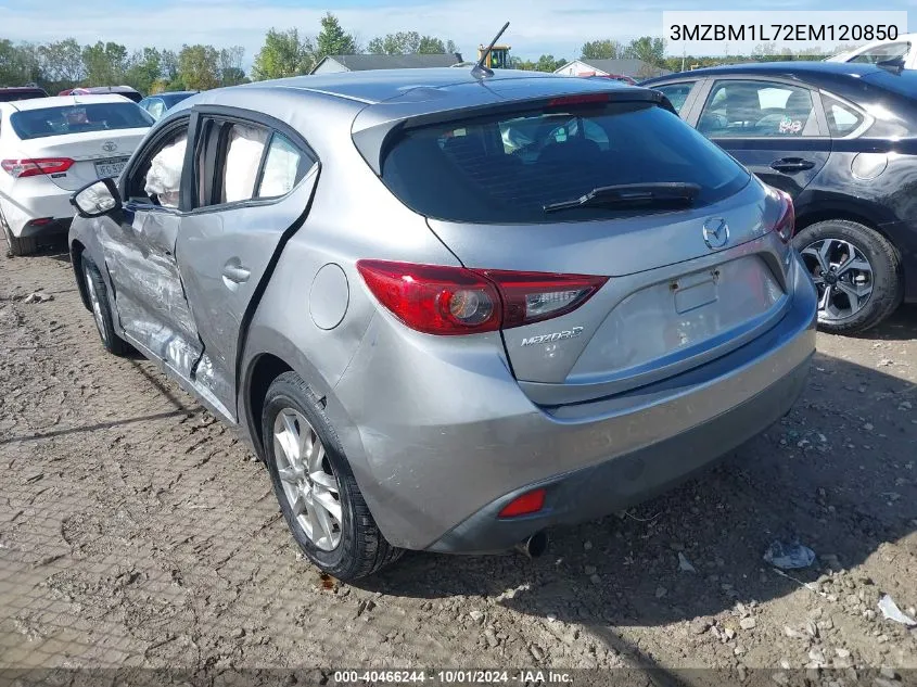 2014 Mazda Mazda3 I Touring VIN: 3MZBM1L72EM120850 Lot: 40466244