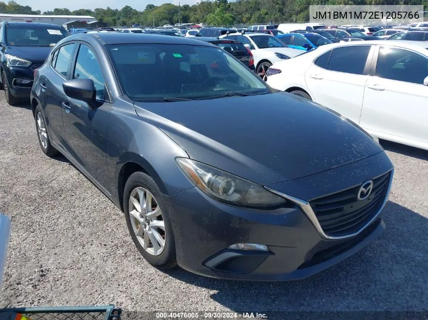 2014 Mazda Mazda3 I Grand Touring VIN: JM1BM1M72E1205766 Lot: 40476005