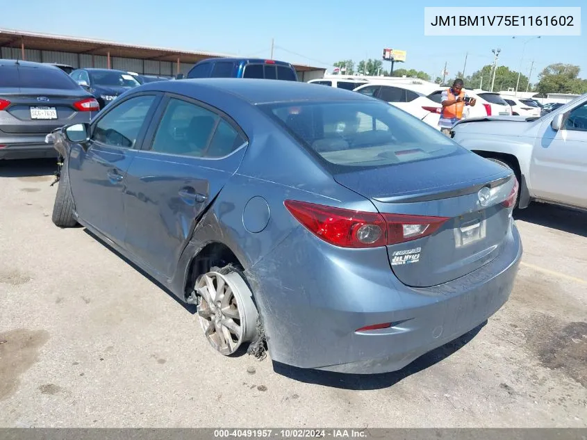 2014 Mazda Mazda3 I Touring VIN: JM1BM1V75E1161602 Lot: 40491957