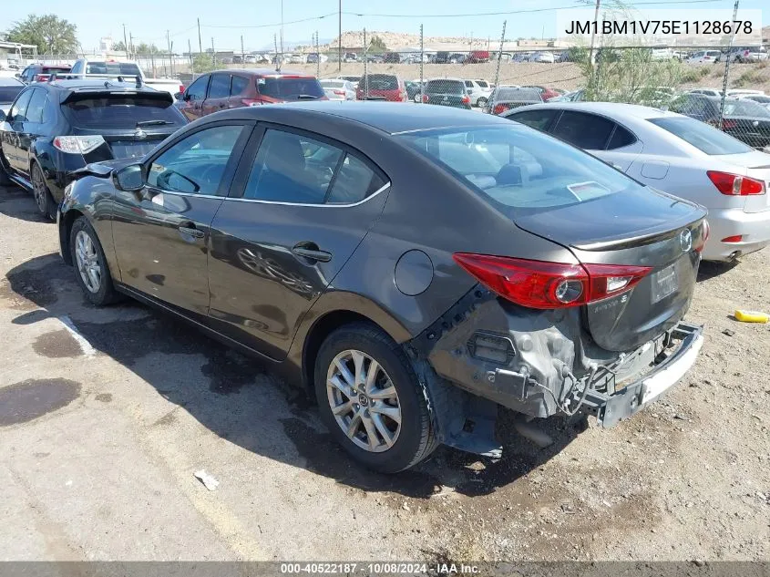 2014 Mazda 3 Touring VIN: JM1BM1V75E1128678 Lot: 40522187