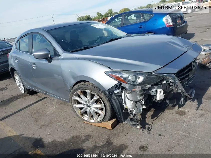 2014 Mazda Mazda3 S Touring VIN: JM1BM1L36E1103675 Lot: 40531854