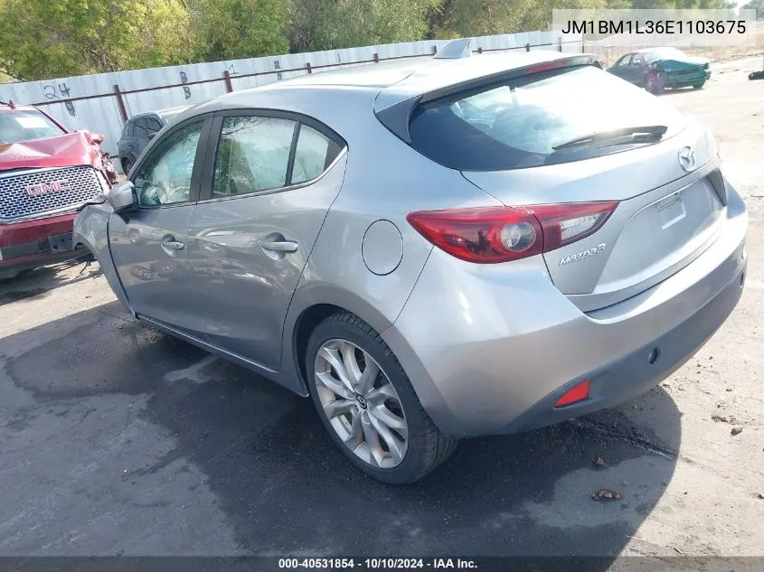 2014 Mazda Mazda3 S Touring VIN: JM1BM1L36E1103675 Lot: 40531854