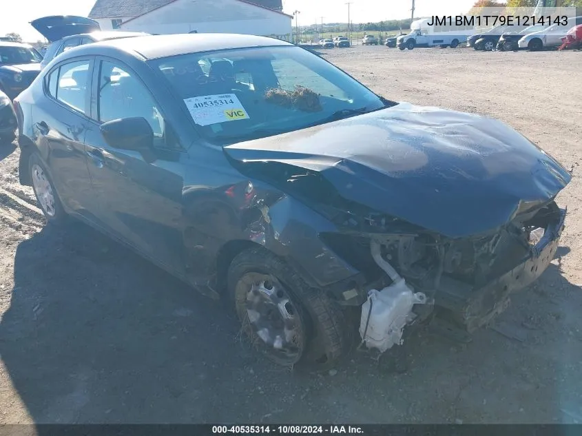 JM1BM1T79E1214143 2014 Mazda 3 Sv