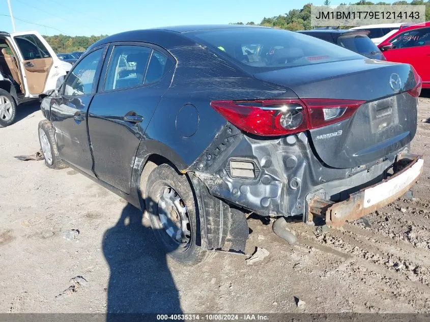 2014 Mazda 3 Sv VIN: JM1BM1T79E1214143 Lot: 40535314