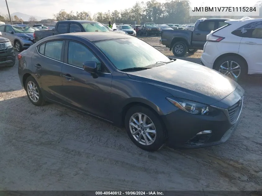 2014 Mazda Mazda3 I Touring VIN: JM1BM1V77E1115284 Lot: 40540812