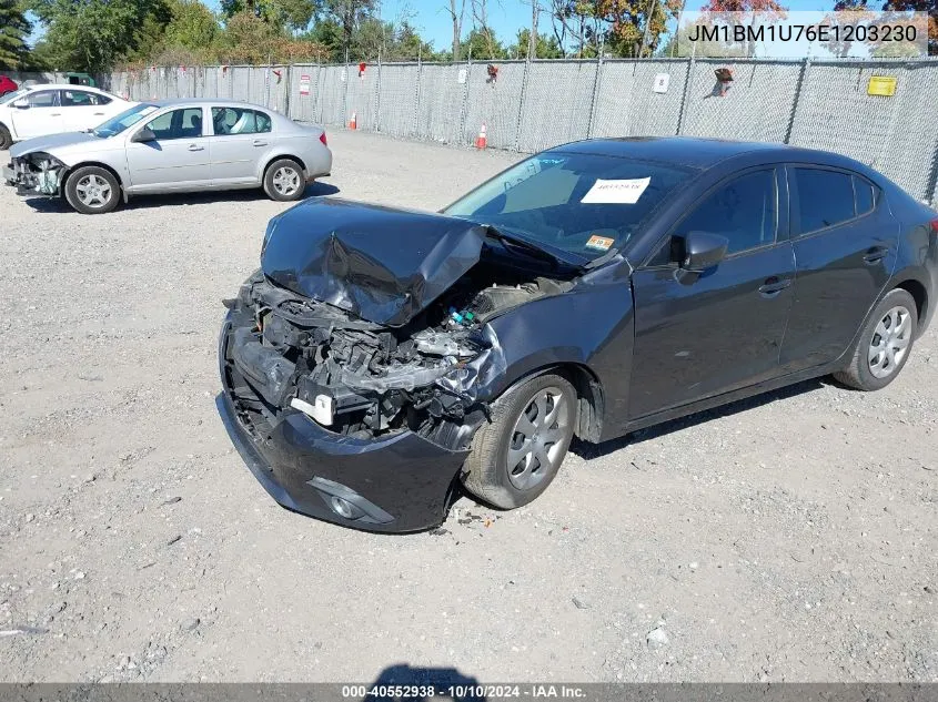 JM1BM1U76E1203230 2014 Mazda Mazda3 I Sport