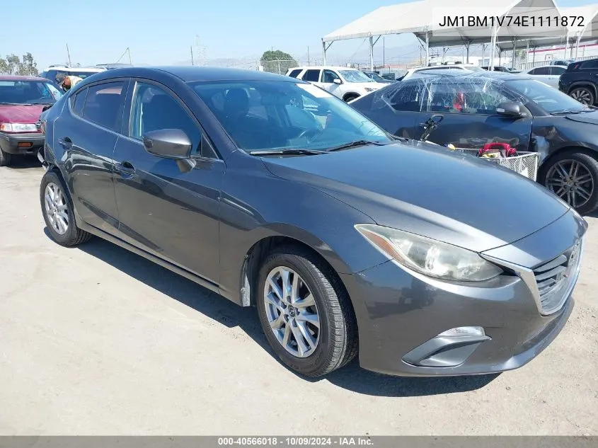 2014 Mazda Mazda3 I Touring VIN: JM1BM1V74E1111872 Lot: 40566018