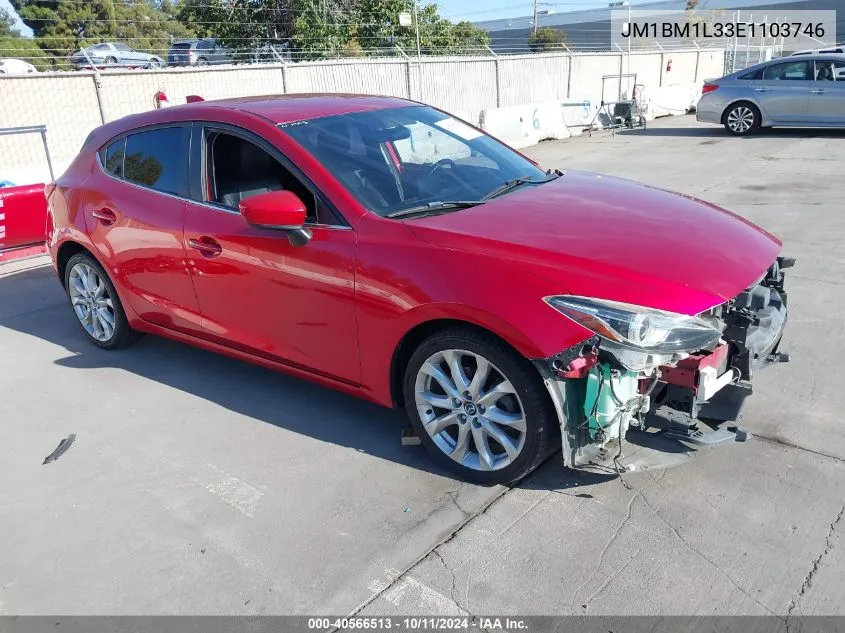 JM1BM1L33E1103746 2014 Mazda Mazda3 Touring