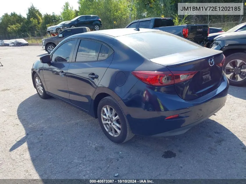 2014 Mazda Mazda3 I Touring VIN: JM1BM1V72E1202185 Lot: 40573387