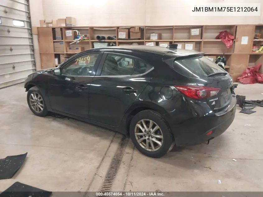 2014 Mazda Mazda3 Grand Touring VIN: JM1BM1M75E1212064 Lot: 40574054