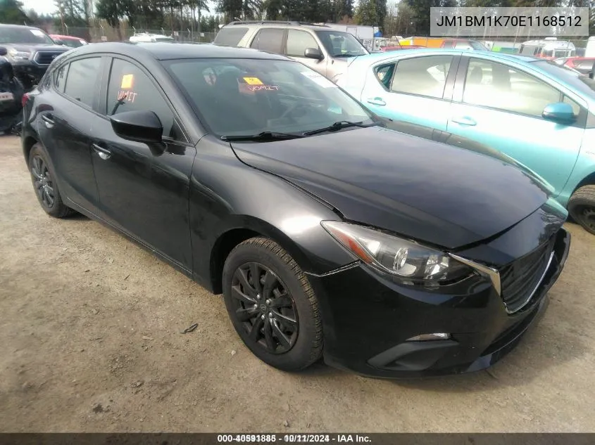 JM1BM1K70E1168512 2014 Mazda Mazda3 I Sport