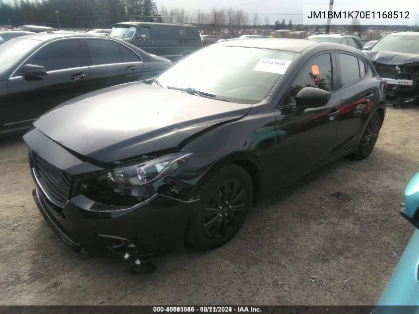 JM1BM1K70E1168512 2014 Mazda Mazda3 I Sport