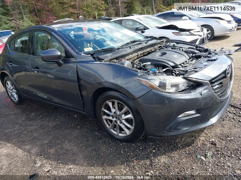 2014 Mazda Mazda3 I Touring VIN: JM1BM1L7XE1114536 Lot: 40610925