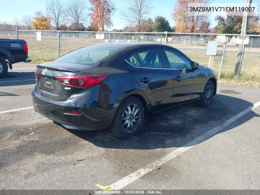 2014 Mazda Mazda3 I Touring VIN: 3MZBM1V71EM119007 Lot: 40684550