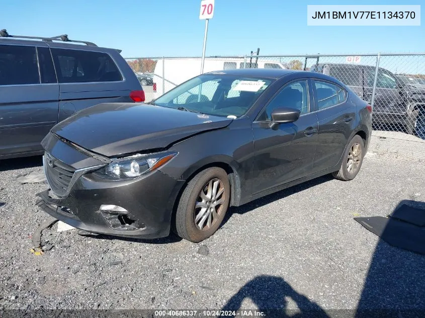 2014 Mazda Mazda3 I Touring VIN: JM1BM1V77E1134370 Lot: 40686337