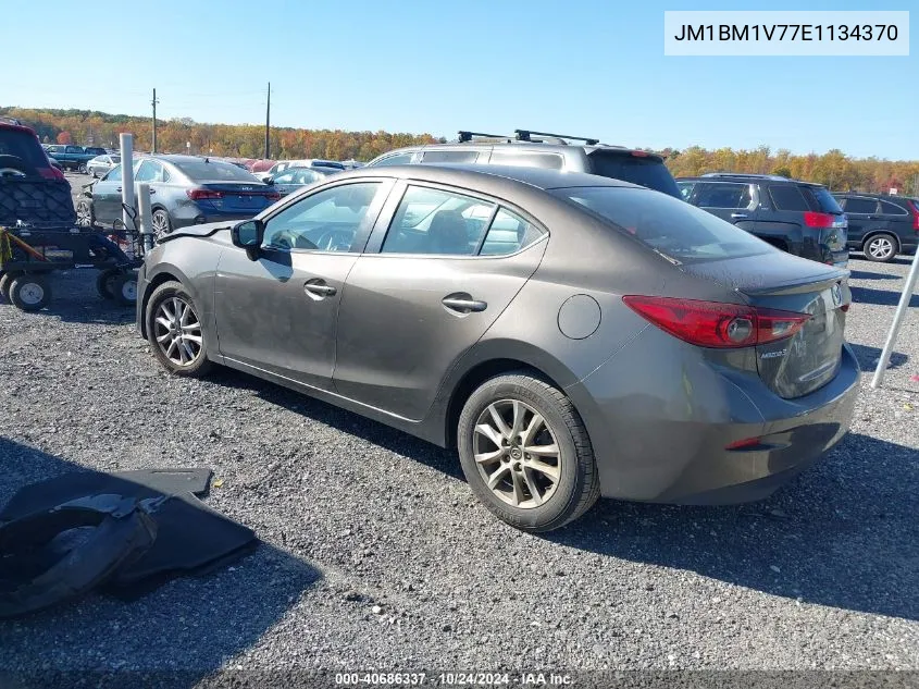 2014 Mazda Mazda3 I Touring VIN: JM1BM1V77E1134370 Lot: 40686337