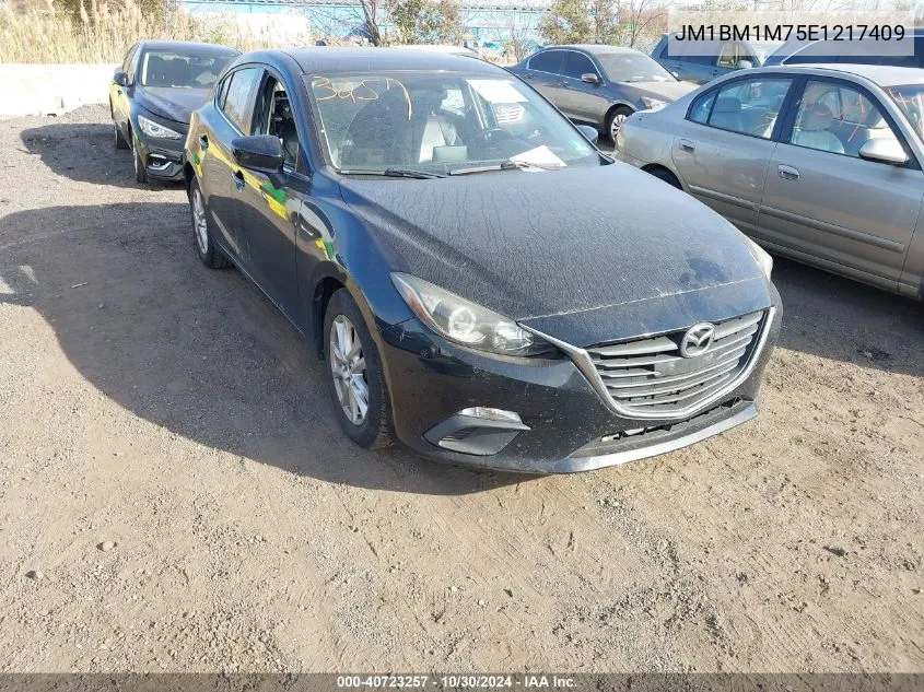 2014 Mazda Mazda3 I Grand Touring VIN: JM1BM1M75E1217409 Lot: 40723257