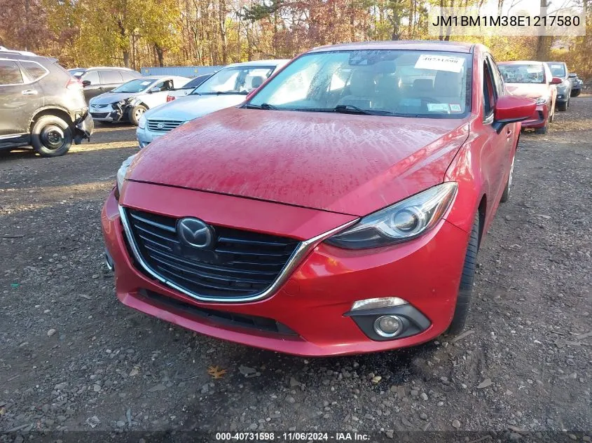 2014 Mazda Mazda3 S Grand Touring VIN: JM1BM1M38E1217580 Lot: 40731598