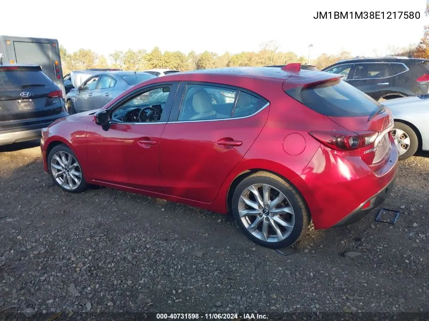 2014 Mazda Mazda3 S Grand Touring VIN: JM1BM1M38E1217580 Lot: 40731598