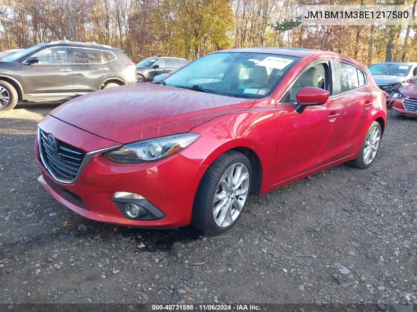 2014 Mazda Mazda3 S Grand Touring VIN: JM1BM1M38E1217580 Lot: 40731598