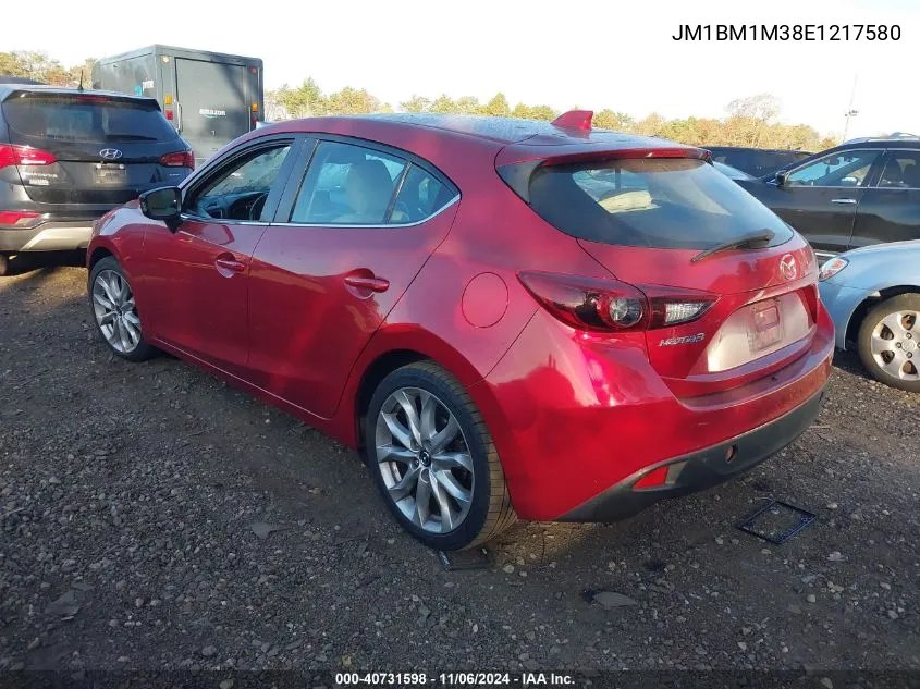 2014 Mazda Mazda3 S Grand Touring VIN: JM1BM1M38E1217580 Lot: 40731598