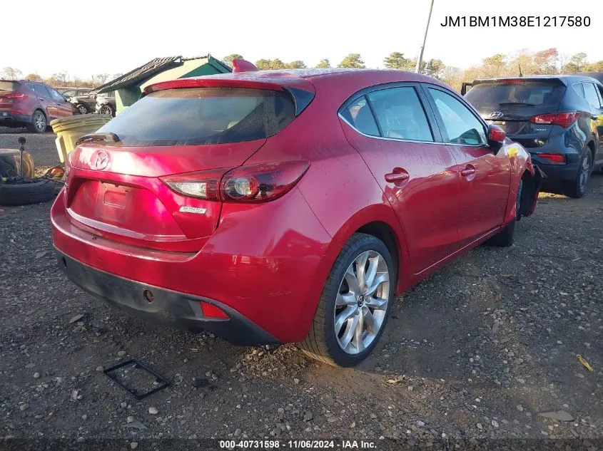 2014 Mazda Mazda3 S Grand Touring VIN: JM1BM1M38E1217580 Lot: 40731598