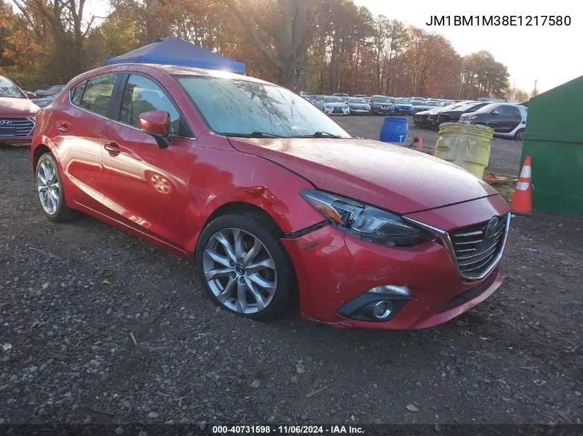 2014 Mazda Mazda3 S Grand Touring VIN: JM1BM1M38E1217580 Lot: 40731598