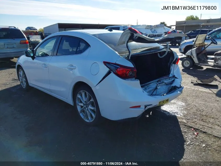 2014 Mazda Mazda3 S Grand Touring VIN: JM1BM1W36E1179800 Lot: 40791880