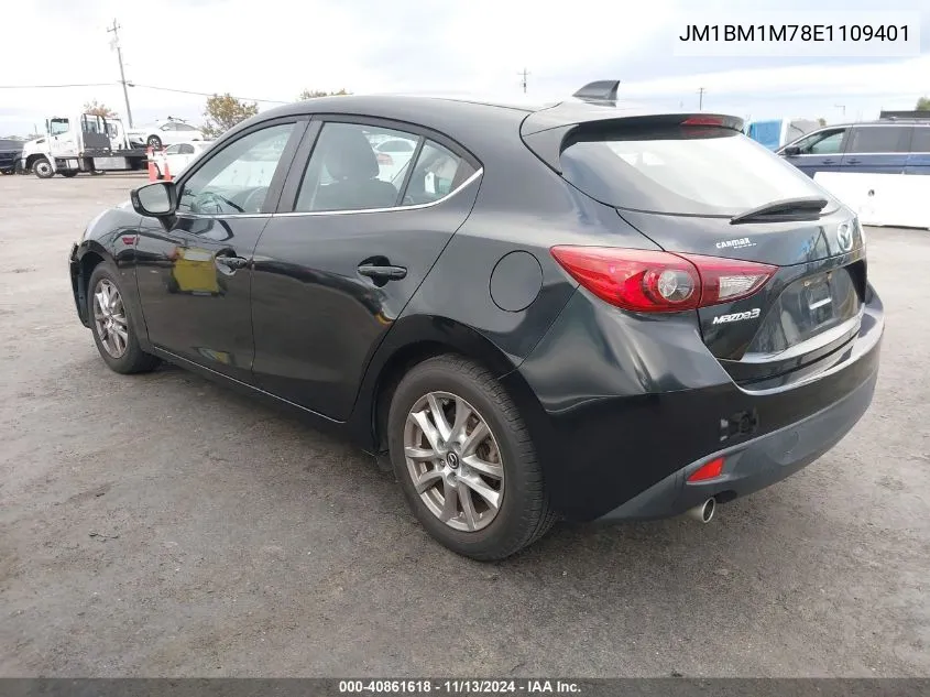 2014 Mazda Mazda3 I Grand Touring VIN: JM1BM1M78E1109401 Lot: 40861618