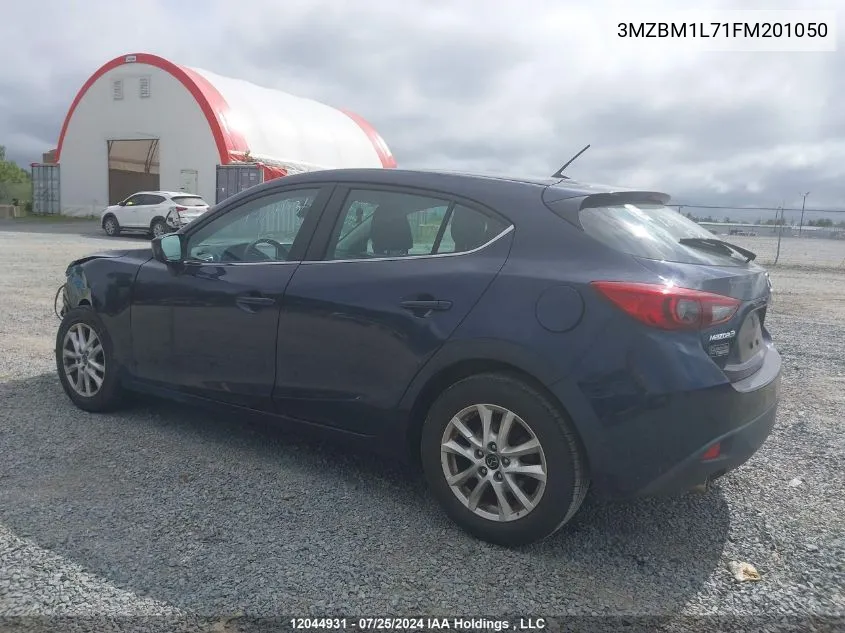 3MZBM1L71FM201050 2015 Mazda Mazda3