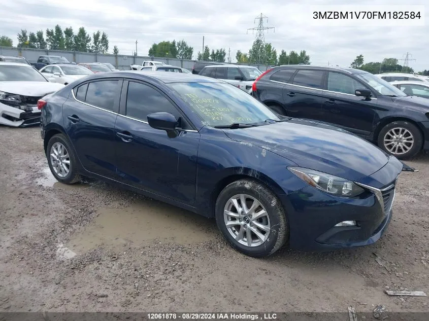 3MZBM1V70FM182584 2015 Mazda Mazda3