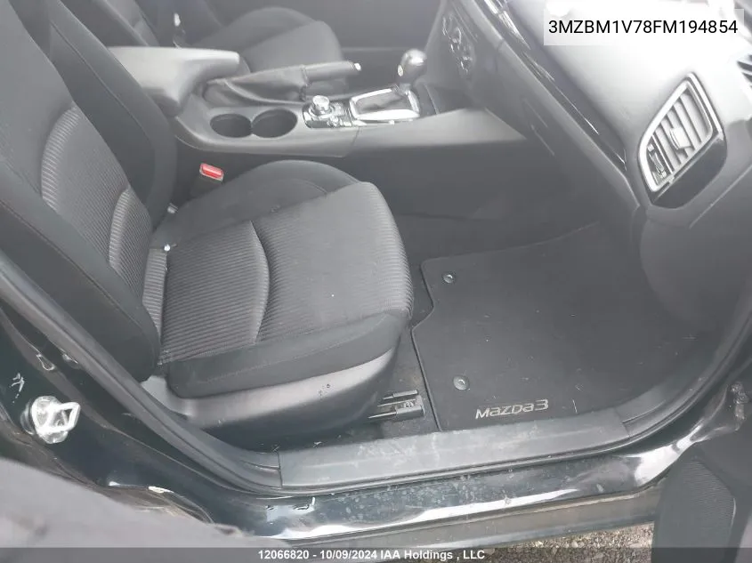 3MZBM1V78FM194854 2015 Mazda 3 Touring