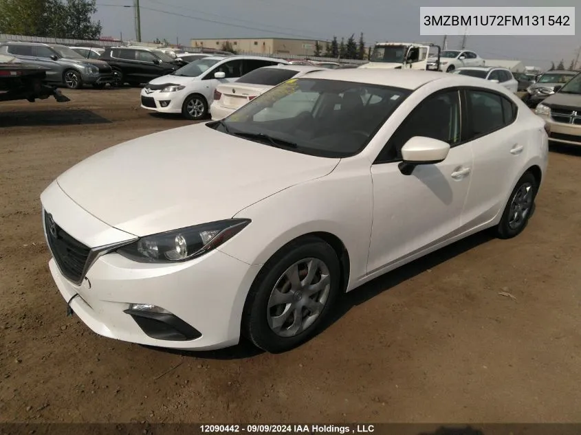 3MZBM1U72FM131542 2015 Mazda Mazda3