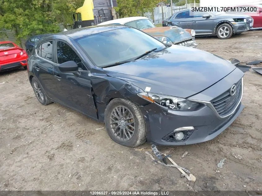 3MZBM1L70FM179400 2015 Mazda 3 Touring