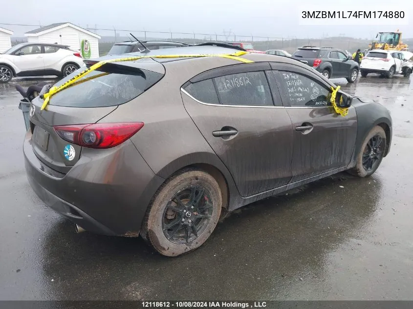 3MZBM1L74FM174880 2015 Mazda Mazda3