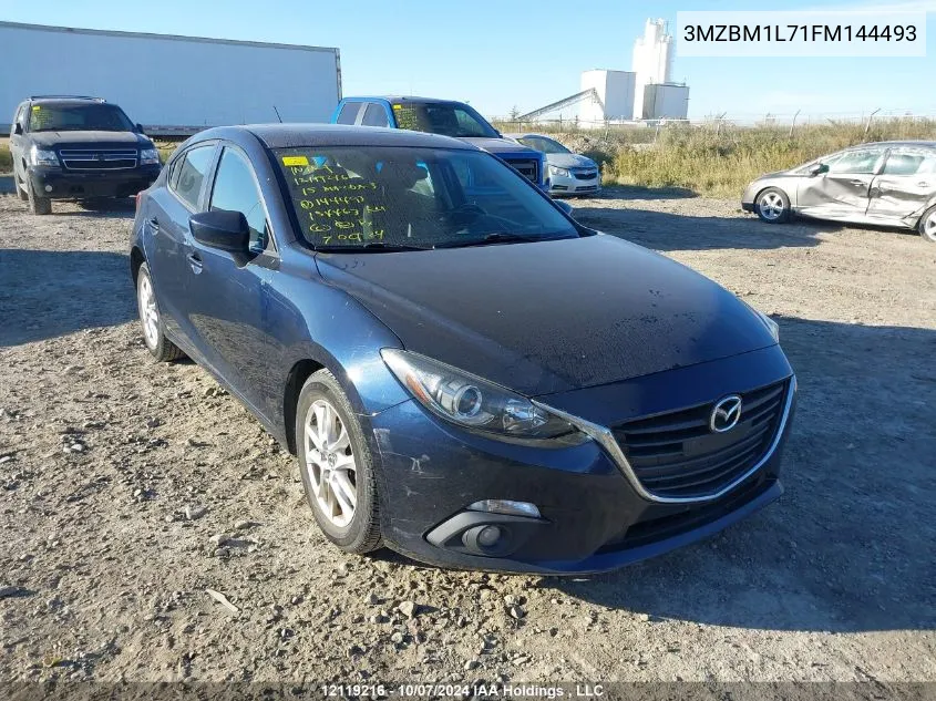 3MZBM1L71FM144493 2015 Mazda Mazda3