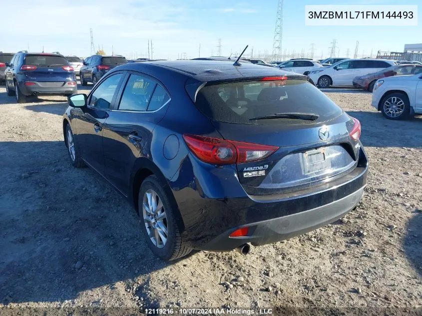 3MZBM1L71FM144493 2015 Mazda Mazda3