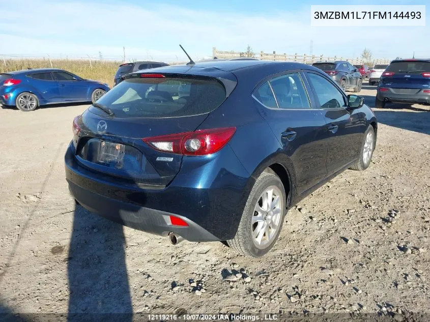 3MZBM1L71FM144493 2015 Mazda Mazda3