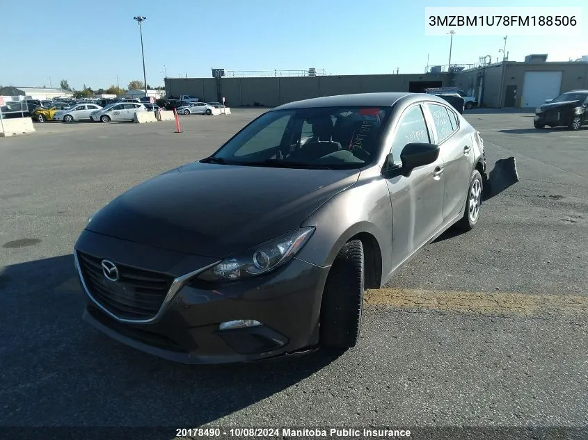 3MZBM1U78FM188506 2015 Mazda Mazda3 Gx Sky