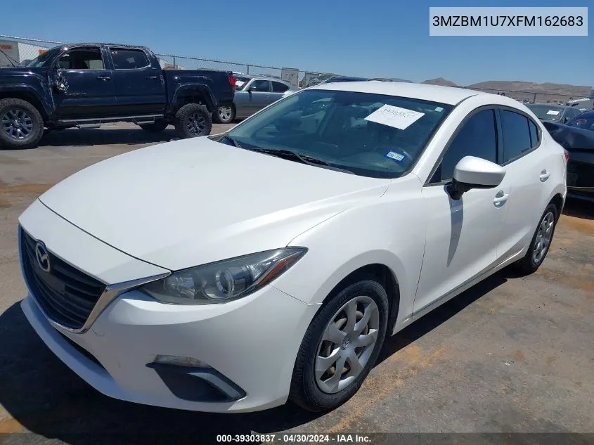 2015 Mazda Mazda3 I Sport VIN: 3MZBM1U7XFM162683 Lot: 39303837