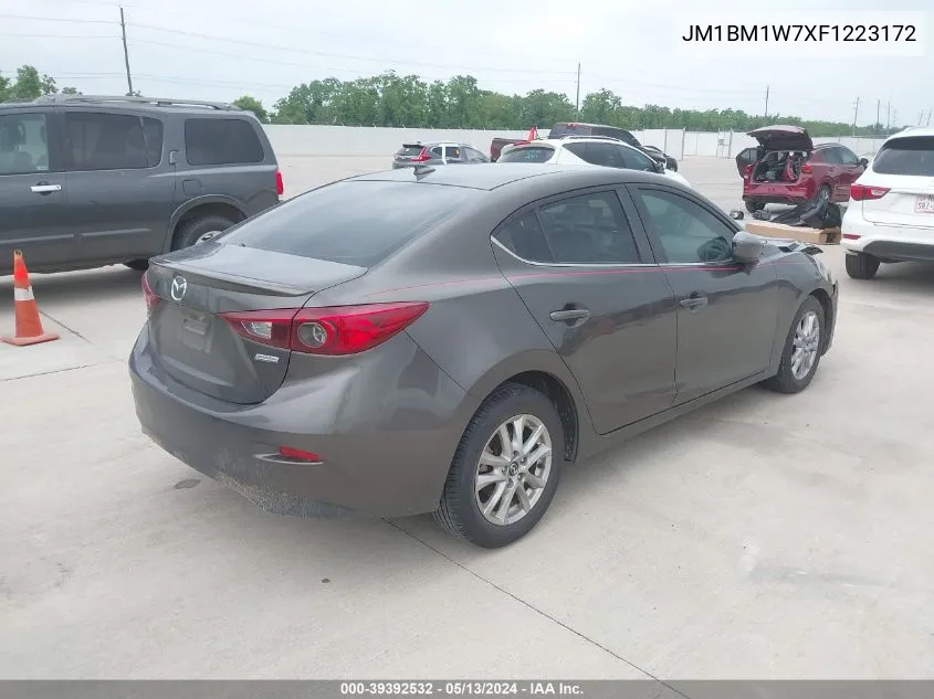 2015 Mazda Mazda3 I Grand Touring VIN: JM1BM1W7XF1223172 Lot: 39392532